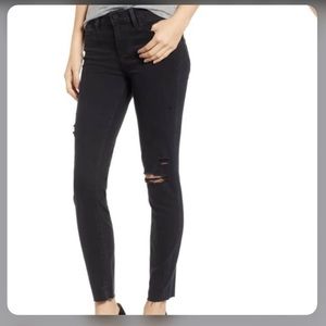 Page Vertigo Ankle faded black jeans